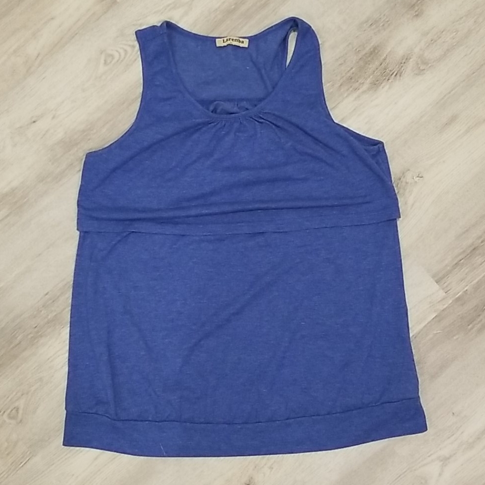 Nursing/breastfeeding tank top